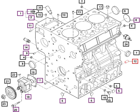 Mahindra Straight Pin 0501201018 Mahindra Direct Parts