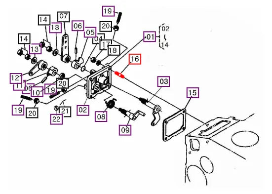 Mahindra Stud 26216-060182 Mahindra Direct Parts