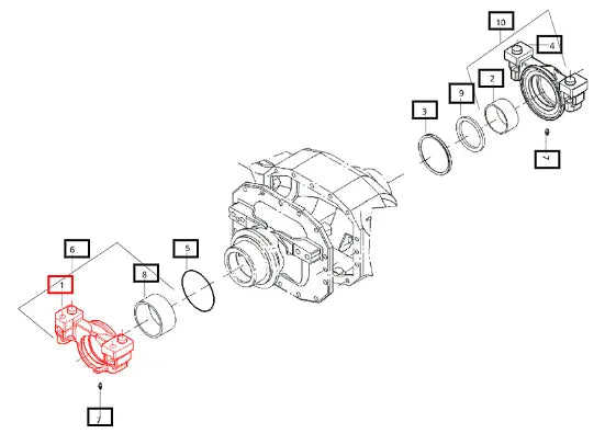 Mahindra Support 006506215C1 Mahindra Direct Parts