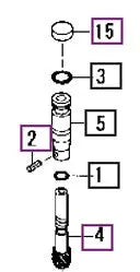 Mahindra Tachometer Drive MM43059801 Mahindra