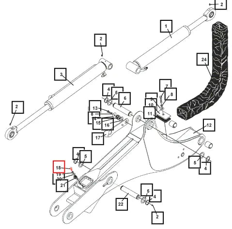 Mahindra Tractor .31'' Unc X 1.00'' Hex Capscrew ATI1022 Mahindra Direct Parts