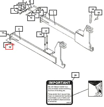 Mahindra Tractor .62'' Unc X 2.00' Hex Capscrew - Grade 8 ATI1895 Mahindra Direct Parts