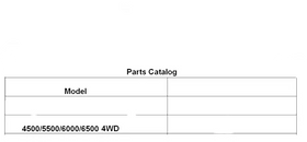 Mahindra Tractor 00 Series 4WD Parts Manual PMPC004WD Mahindra