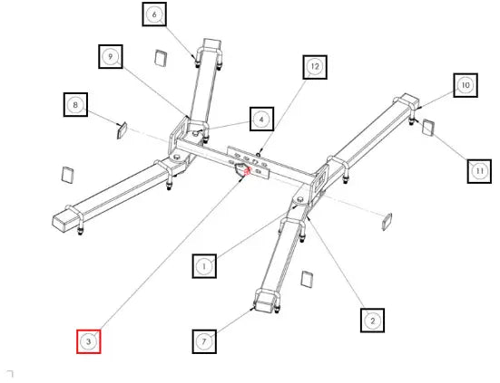 Mahindra Tractor 1 2in Pull Pin AD50PP Mahindra Direct Parts