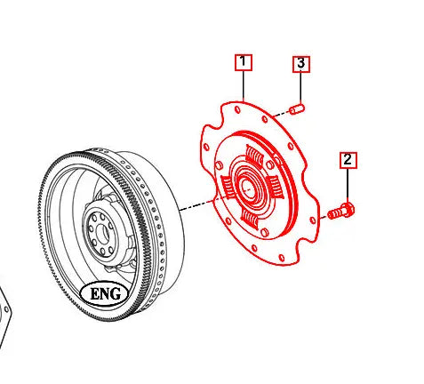 Mahindra Tractor 2538 HST Clutch Assembly Kit Mahindra Direct Parts