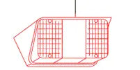 Mahindra Tractor 3 In 1 Rear Light E007700588C91