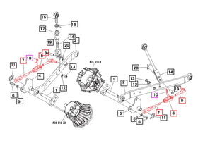 Mahindra Tractor 3 Point Check Chain 10443040000 Mahindra