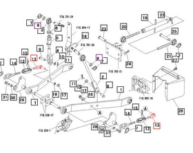 Mahindra Tractor 3 Point Check Chain 2  10383041000 Mahindra