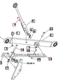 Mahindra Tractor 3 Point Lift Rod to Lower Link Pin 10323018001 Mahindra