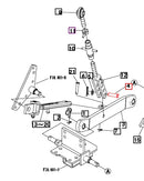 Mahindra Tractor 3 Point Lift Rod to Lower Link Pin 10323018001 Mahindra