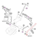 Mahindra Tractor 3-Point Lower Link RH / LH 11105202200GB Mahindra Direct Parts