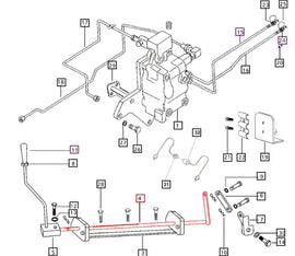 Mahindra Tractor 3 Point Operating Cross Shaft 007202141C11 Mahindra