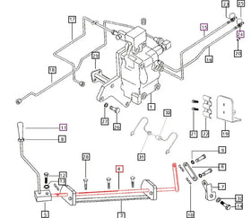 Mahindra Tractor 3 Point Operating Cross Shaft 007202141C11 Mahindra