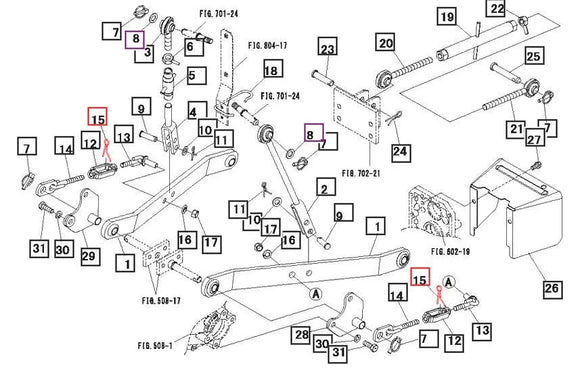 Mahindra Tractor 3 Point Snap Pin Mahindra Direct Parts