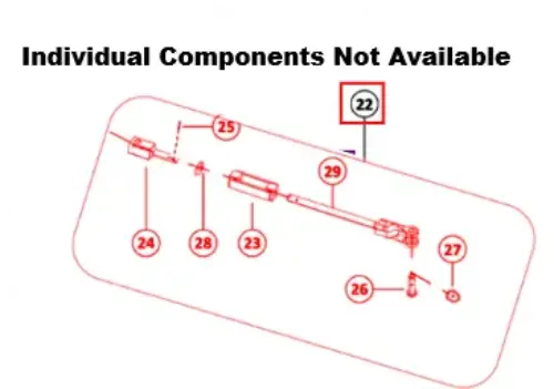 Mahindra Tractor 3 Point Stabilizer Check Chain Right or Left 007220921K91 Mahindra
