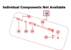 Mahindra Tractor 3 Point Stabilizer Check Chain Right or Left 007220921K91 Mahindra