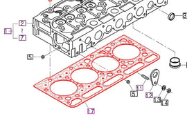Mahindra Tractor 4110 Gasket Kit (Old / New Sheet Metal) Mahindra Direct Parts