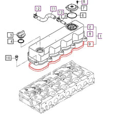 (Sold Out) Mahindra Tractor Valve Cover Gasket E620014523