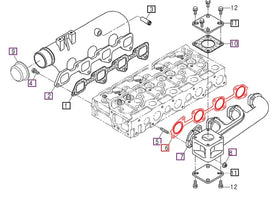 Mahindra Tractor 4110 Gasket Kit (Old / New Sheet Metal) Mahindra Direct Parts