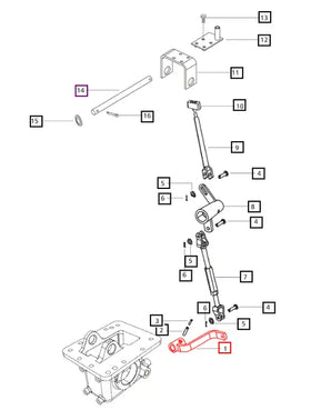Mahindra Tractor 4WD Link E007608062B1 Mahindra Direct Parts