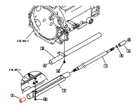 Mahindra Tractor 4wd Front Driveshaft Front Coupler 10251922AG0 Mahindra