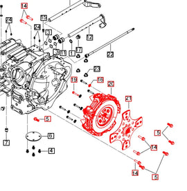 Mahindra Tractor 5100 Series (5145 and 5155) Clutch Kit / Package Mahindra Direct Parts
