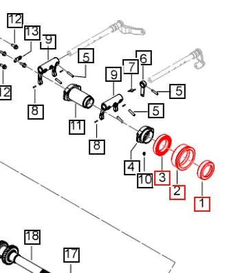 Mahindra Tractor 5100 Series (5145 and 5155) Clutch Kit / Package Mahindra Direct Parts