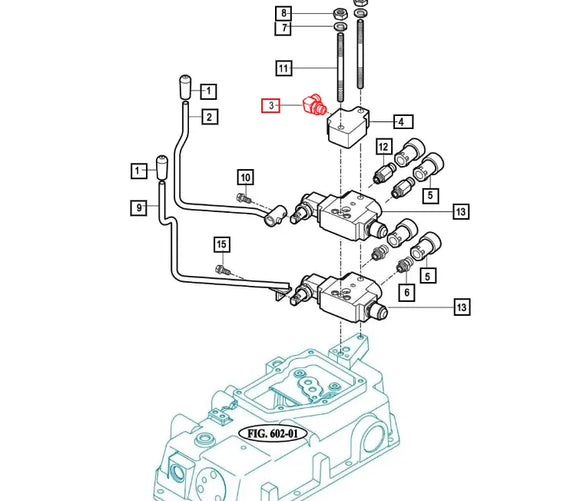 Mahindra Tractor 90 Degree Hydraulic Fitting 17407362300 Mahindra