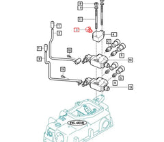 Mahindra Tractor 90 Degree Hydraulic Fitting 17407362300