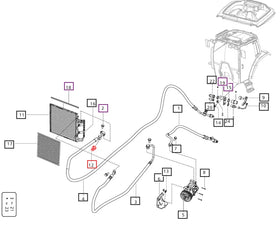 Mahindra Tractor AC Switch E007517891D1 Mahindra