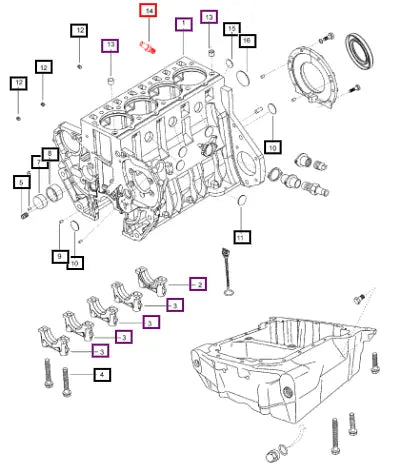 Mahindra Tractor Adaptor Oil Pressure Pipe 000020808E05 Mahindra Direct Parts