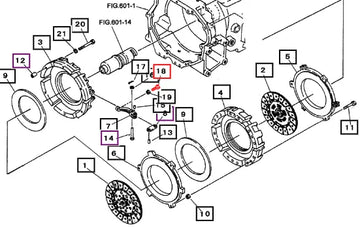 Mahindra Tractor Adjust, Bolt 19631114270 Mahindra Direct Parts