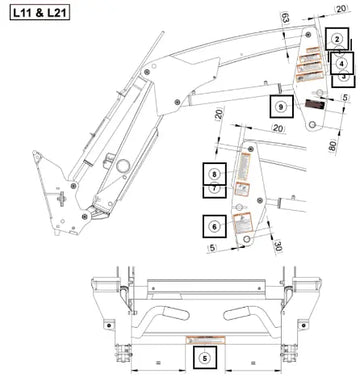 Mahindra Tractor After Market Kit M M 60096681ALO Mahindra Direct Parts