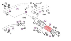 Mahindra Tractor Air Filter 2615 Mahindra