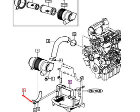 Mahindra Tractor Air Filter Hold Down Strap 36402602001 Mahindra