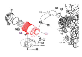 Mahindra Tractor Air Filter Housing 19480413100 Mahindra