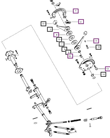 Mahindra Tractor Allen Screw 005556032R1 Mahindra Direct Parts