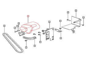 Mahindra Tractor Alternator 007706196L91 Mahindra