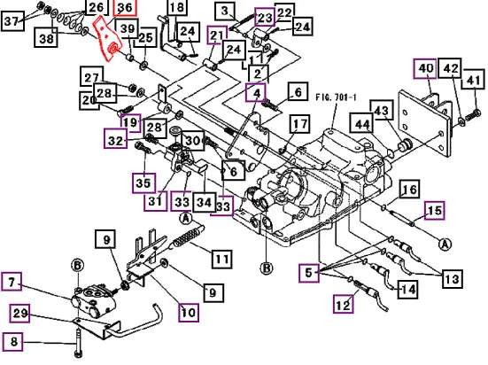 Mahindra Tractor Arm, P/C 10442461000 Mahindra Direct Parts