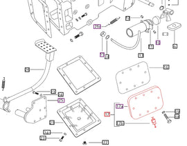 Mahindra Tractor Assembly Hand Hole Cover With Breather Assembly E006506920C91 Mahindra Direct Parts