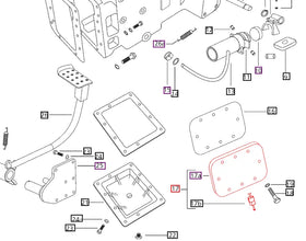 Mahindra Tractor Assembly Hand Hole Cover With Breather Assembly E006506920C91 Mahindra Direct Parts