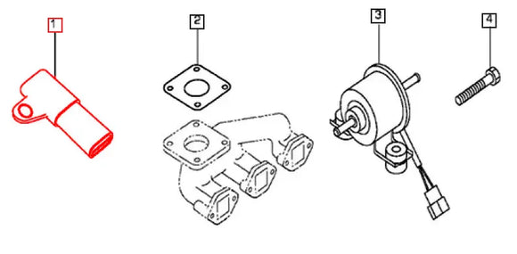 Mahindra Tractor Atmospheric Pressure Sensor 006052857N01 Mahindra Direct Parts