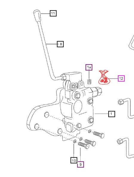 Mahindra Tractor Aux Valve Seal Kit 920278 Mahindra Direct Parts