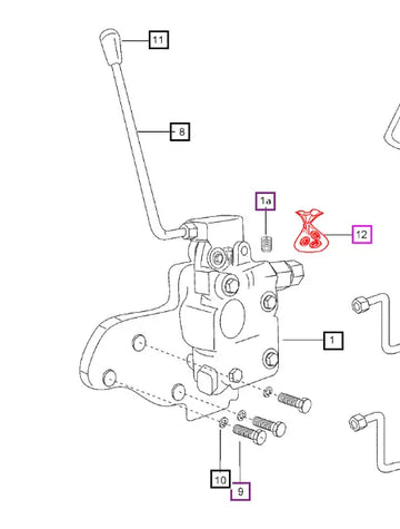 Mahindra Tractor Aux Valve Seal Kit 920278 Mahindra Direct Parts