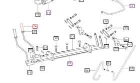Mahindra Tractor Auxiliary Valve Knob 007200778C1 Mahindra Direct Parts