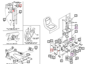 Mahindra Tractor Backhoe Ball - Nose Spring Plunger AME066197 Mahindra Direct Parts
