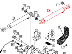 Mahindra Tractor Backhoe Boom Cylinder ATI86231