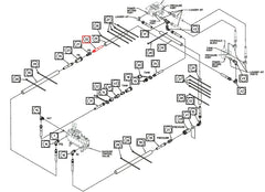 Mahindra Tractor Backhoe Hose 83