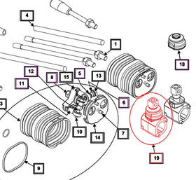 Mahindra Tractor Backhoe Lever Box KMW14093218 Mahindra Direct Parts