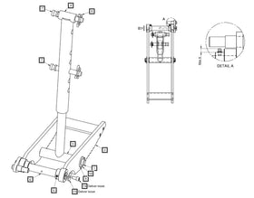 Mahindra Tractor Backhoe Mechanical Thumb 6100071ALO Mahindra Direct Parts